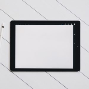 Blank Tablet Screen