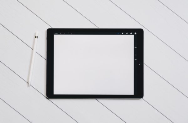 Blank Tablet Screen